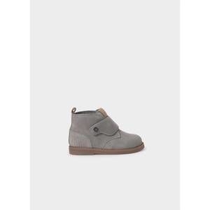 NEW MAYORAL kid's split leather desert boot in grey
